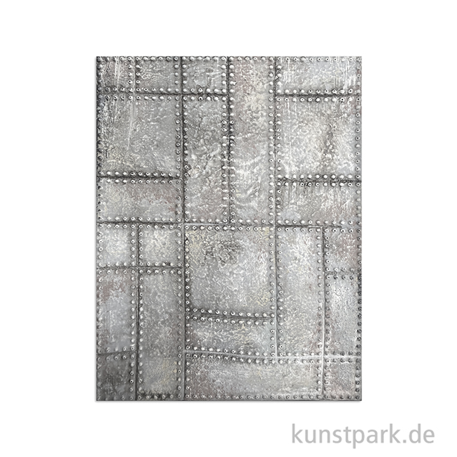 Artikelbild 3 des Artikels “Stamperia Soft Mould (Gießform) - A New Beginning Metal Plates, A5 “