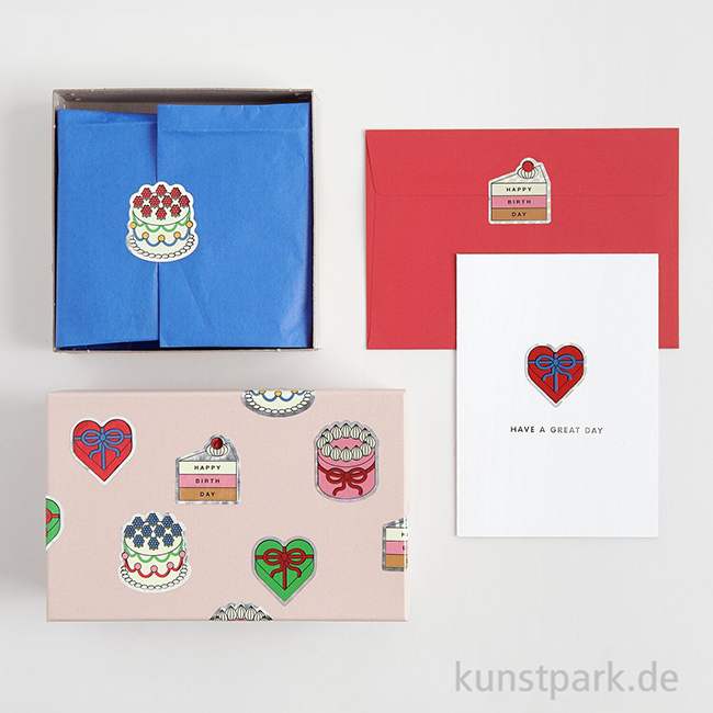 Artikelbild 3 des Artikels “Sticker - Eye Candy, Torten, Happy Birthday, 100 Aufkleber “