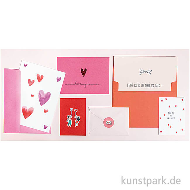 Artikelbild 3 des Artikels “Sticker - Herzen, Aquarell “