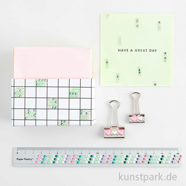 Artikelbild 3 des Artikels “Strass Tape, Klebeband, Stripes, Multicolor, 1,9 x 50 cm “