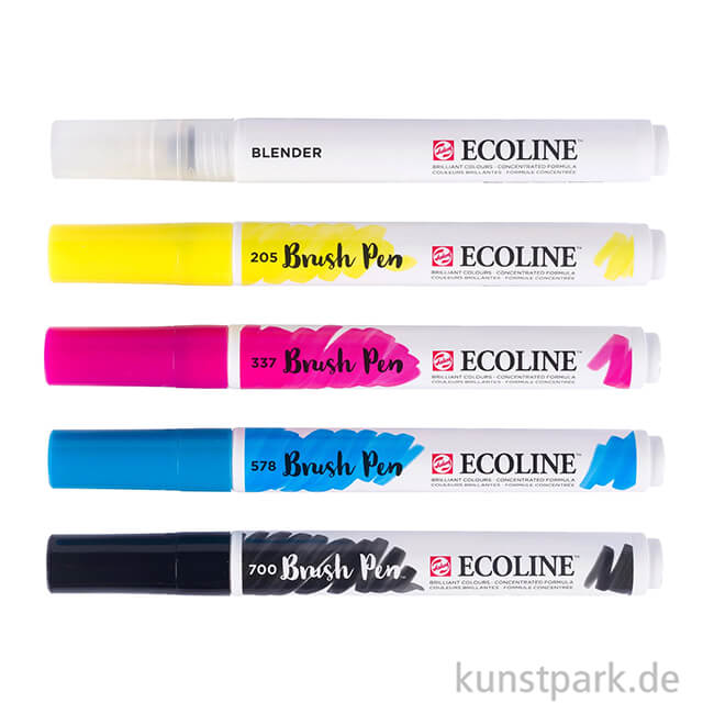 Artikelbild 3 des Artikels “Talens ECOLINE Brush Pen 5er Set - Primärfarben “
