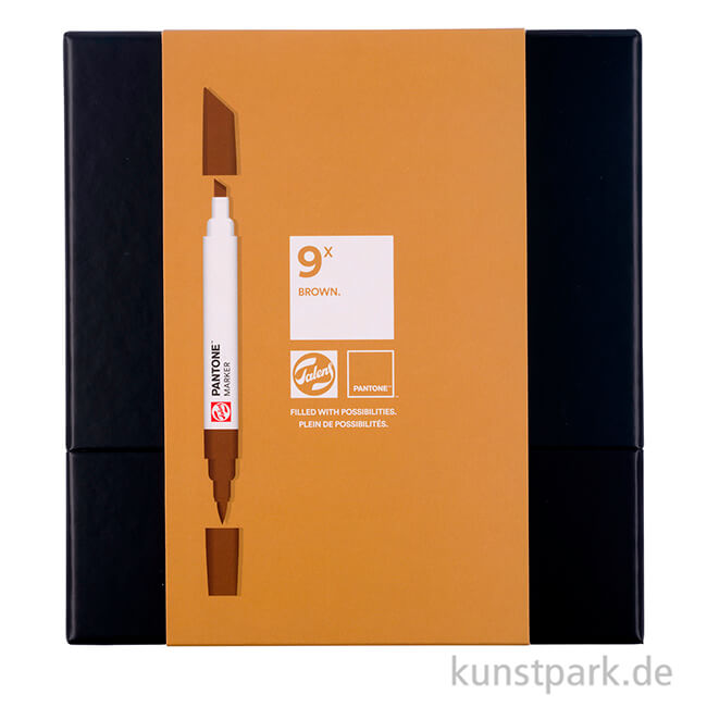 Artikelbild 3 des Artikels “Talens Pantone Marker Set - 9 Brown Farben “
