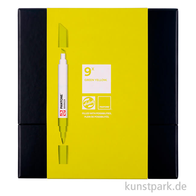 Artikelbild 3 des Artikels “Talens Pantone Marker Set - 9 Green Yellow Farben “