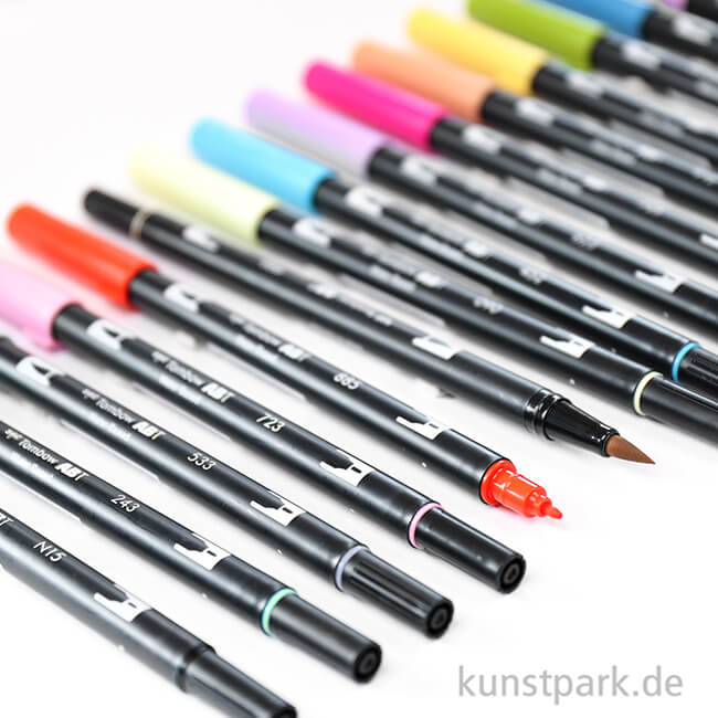 Artikelbild 3 des Artikels “Tombow Dual Brush Pen - Set 18 Sekundärfarben “