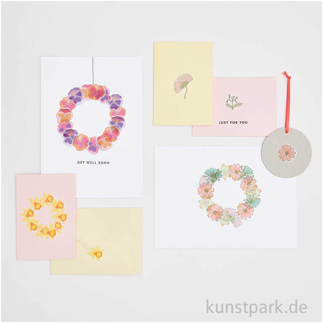 Artikelbild 3 des Artikels “Washi Sticker - Futschikato, Blumen, 200 Aufkleber “