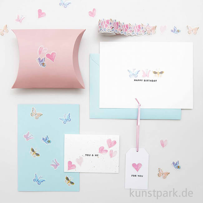 Artikelbild 3 des Artikels “Washi Sticker - Painted Love, 200 Aufkleber “