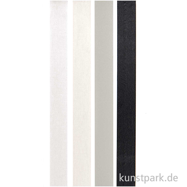 Artikelbild 3 des Artikels “Washi Tape Set - Schwarz & Weiß, 4 Stück, je 10m “